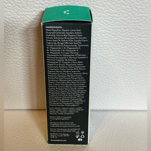 🆕 DRUNK ELEPHANT Protini™ Powerpeptide Resurfacing Serum with Lactic Acid NIB - Picture 6 of 7